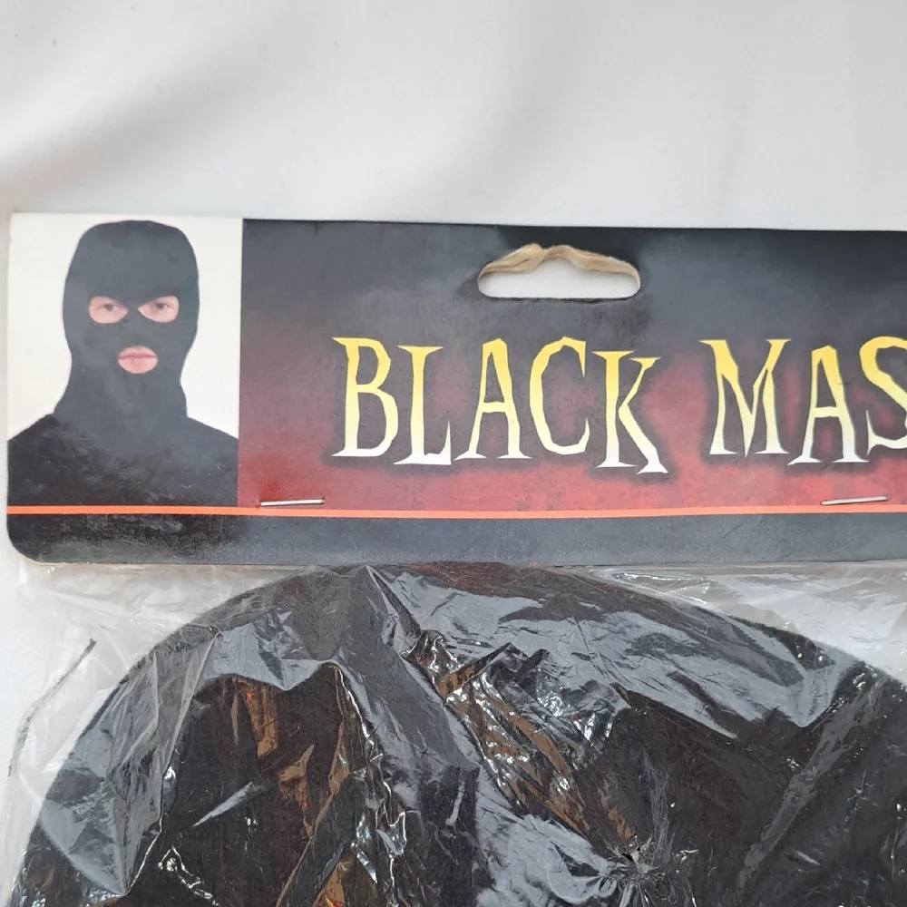 Black Mask Face Cover